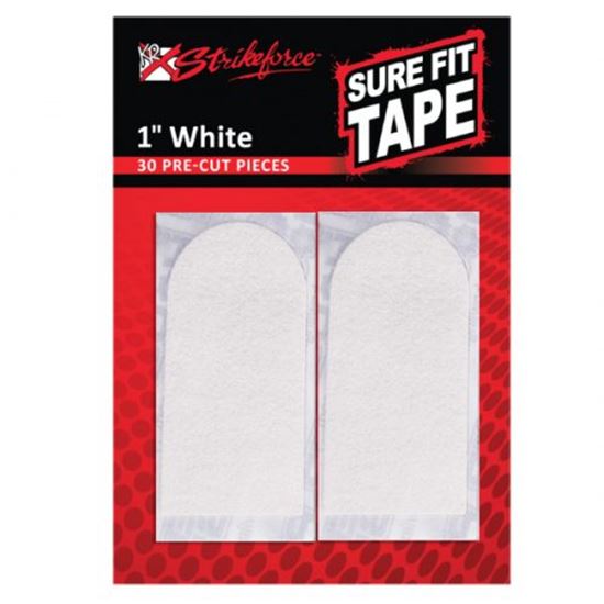 Picture of KR Strikeforce Sure Fit Tape 1" White Textured 30 Piece