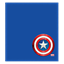 Picture of KR Strikeforce Marvel Captain America Bowling Ball Cleaning Shammy