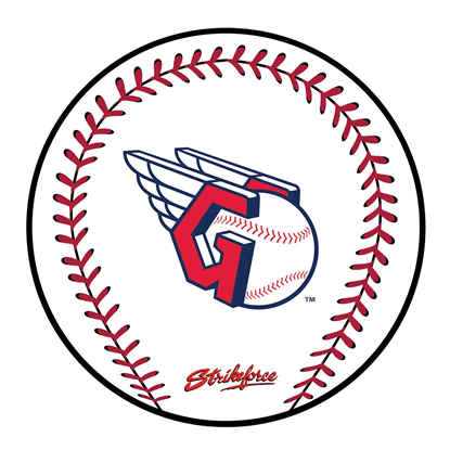 Picture of KR Strikeforce MLB Cleveland Guardians Round Baseball Shammy