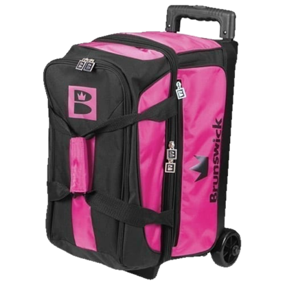 Picture of Brunswick Blitz Double 2 Ball Roller Pink Bowling Bag