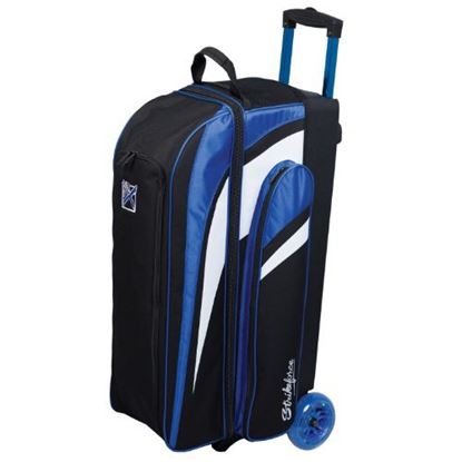 Picture of KR Strikeforce Cruiser 3 Ball Triple Roller Royal Bowling Bag