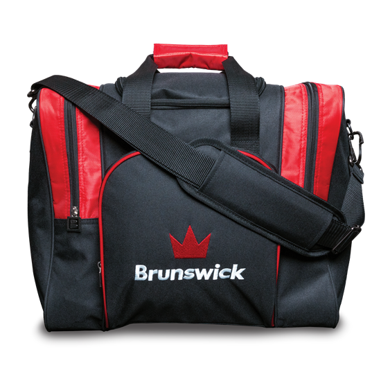 Picture of Brunswick Attack 1 Ball Tote Single Red Bowling Bag