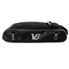 Picture of Velocity 3 Ball Triple Tote With Shoe Pouch Black Silver Bowling Bag